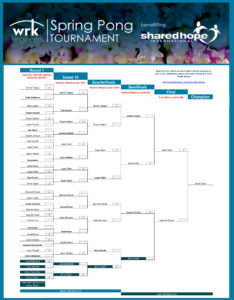 WRK Engineers Spring Pong Tournament